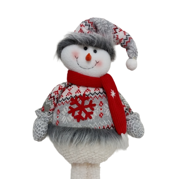 21" Tall Snowman Seasonal Holiday Decor - Picture 6 of 7
